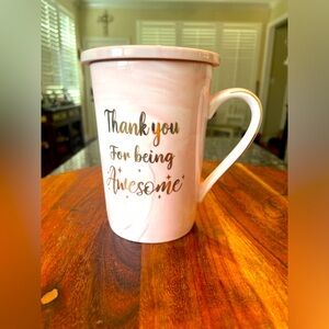 Coffee Mug and Coaster Thank You for Being Awesome, Tea cup